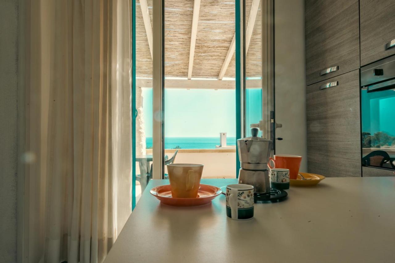 All Inclusive - Villa Calaluna Sea View By Diddoi Леука Экстерьер фото