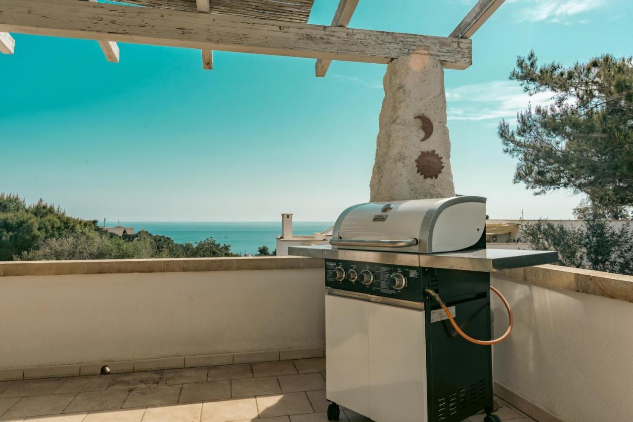 All Inclusive - Villa Calaluna Sea View By Diddoi Леука Экстерьер фото